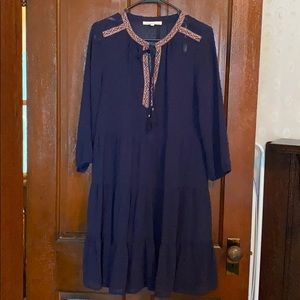 Daniel Rainn flowy boho-style dress